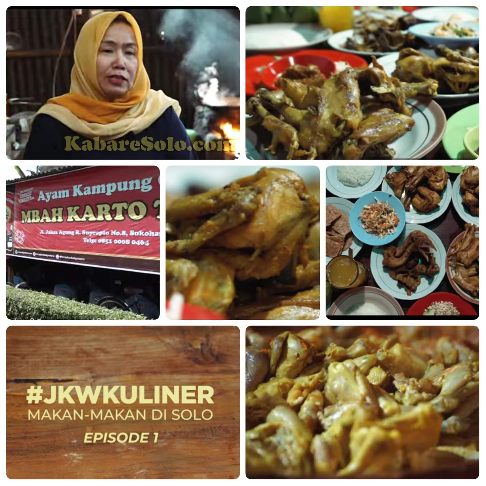 Jkwkuliner Resep Rahasia Kelezatan Ayam Goreng Mbah Karto Tembel Kabare Solo