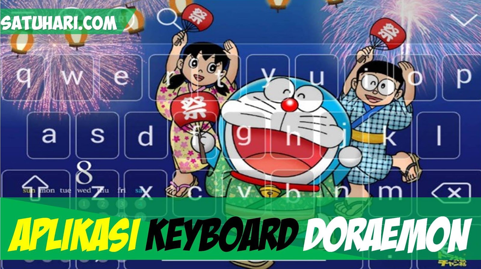 Keren 6 Aplikasi Keyboard Doraemon Paling Keren