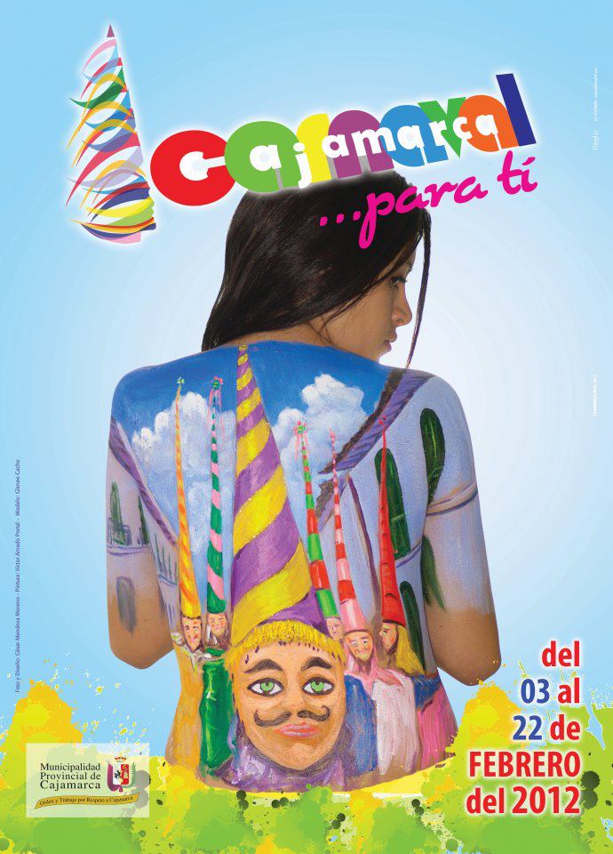 Fechas del Carnaval de Cajamarca 2012 | Afiche