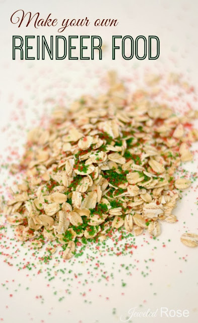 Make your own reindeer food- magical holiday fun for kids!