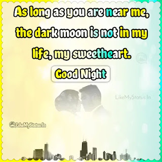 English good night love quote image