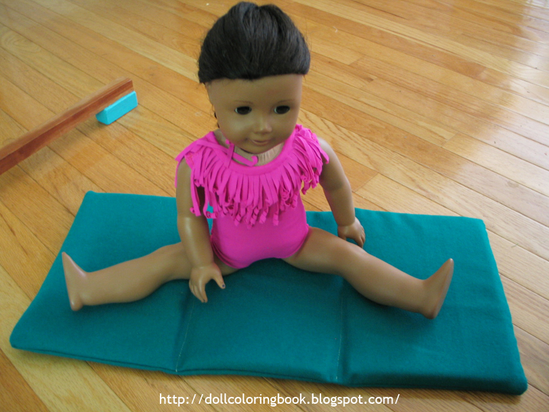 DIY Basic Gymnastic Equipment for American Girl Dolls The Doll