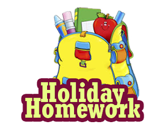 Holiday homework 2020-21 image