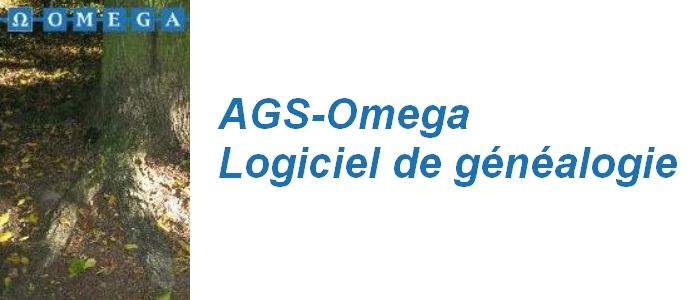 AGS-Omega ~ Logiciel de généalogie