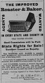 Leach Roaster & Baker Co. 1888 Ad