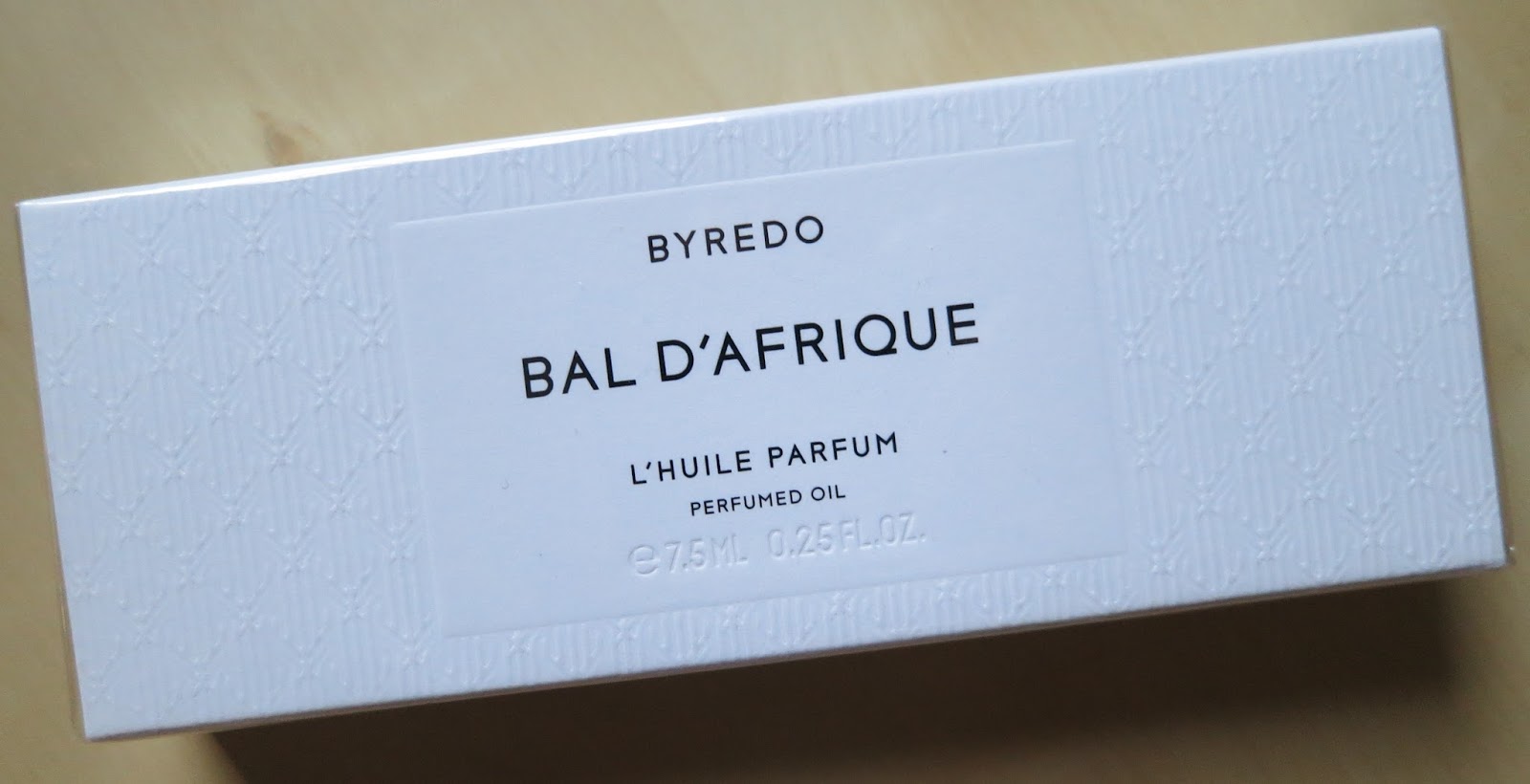 Past, Present, Future: Byredo Bal D'Afrique Perfumed Oil