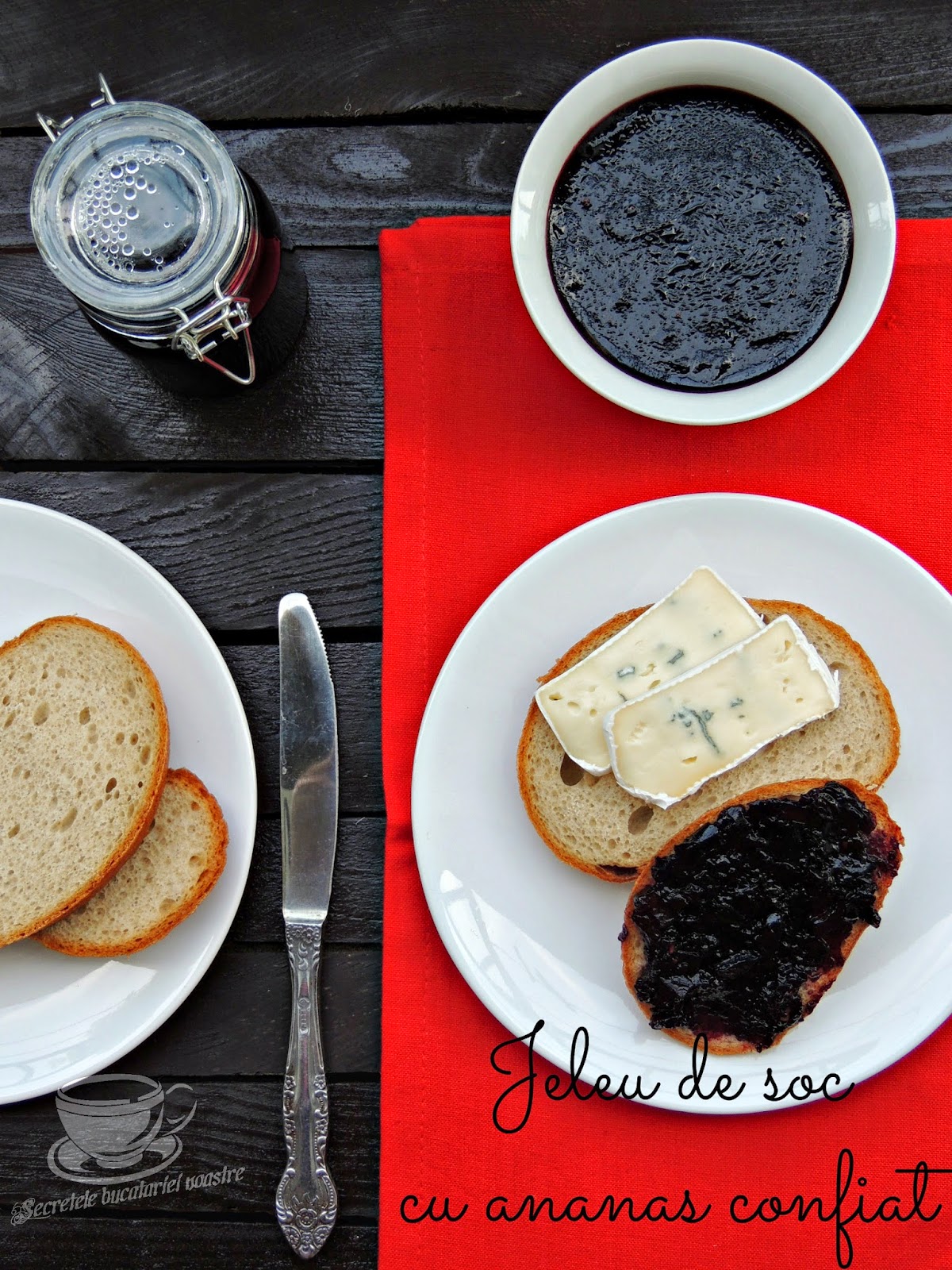 JELEU DIN FRUCTE DE SOC CU ANANAS CONFIAT