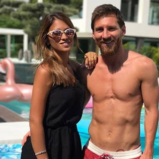 #Messi and his #wife 😎. #Messi and his #wife 😎.