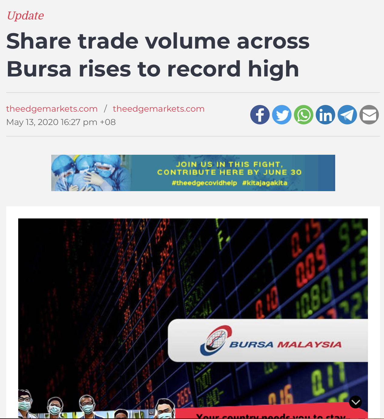 (Tradeview 2020) Why is KLCI Bursa Stock Exchange Trading ...