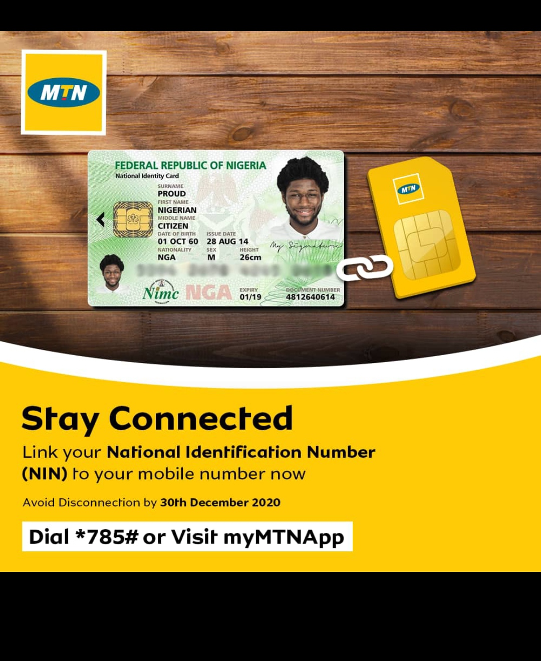 Easy steps to link your NIN to your sim cards [Glo, Airtel, MTN and