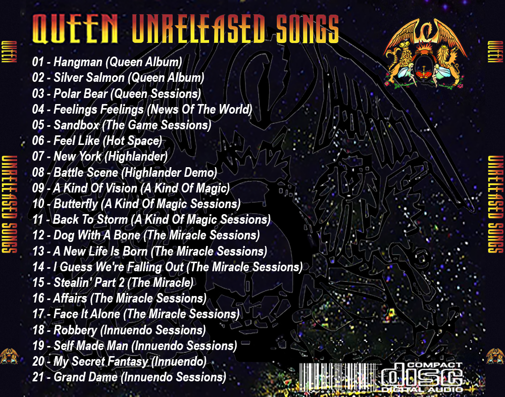 Queen Unreleased Songs (Ineditas)
