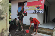 Kodim Bangli Gotong Royong Dengan Masyarakat Rehap Rumah Tidak Layak Huni