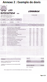 rapport de stage dans une entreprise commerciale