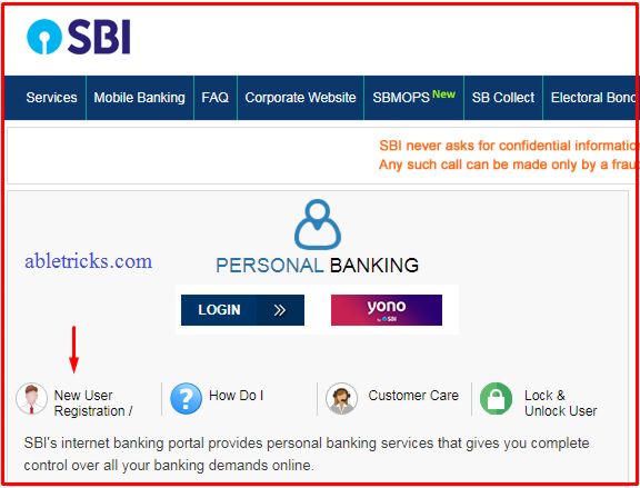 SBI Net Banking Registration Kaise Kare