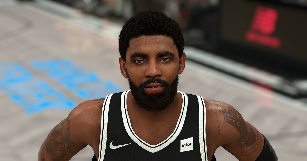 nba2k21 kyrie irving cyberface