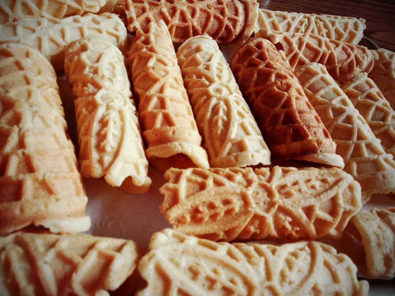 GF VANILLA PIZZELLE FOR SICILIAN CANNOLI SHELLS (CANNOLI SICILIANI DI