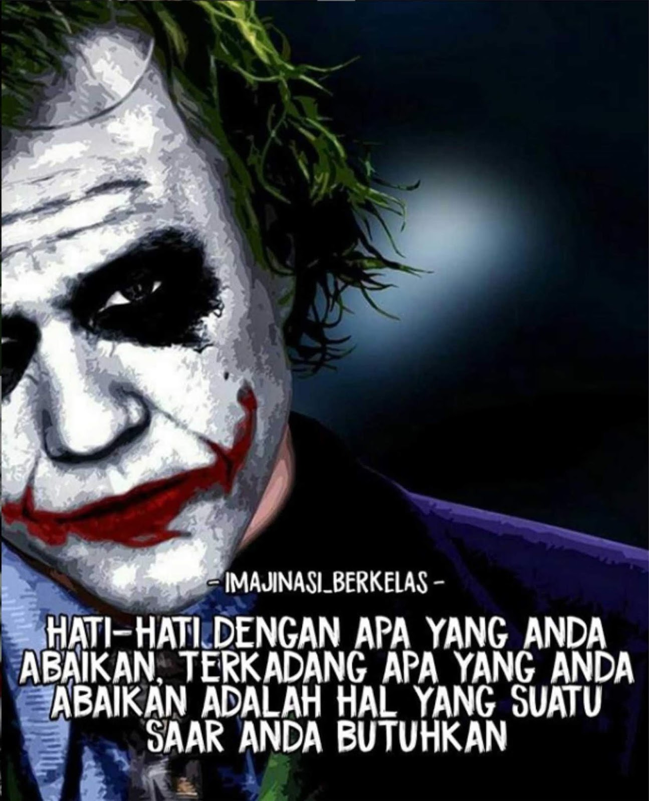 Paling Populer 30 Kata  Kata  Bijak Gambar Joker  Keren 