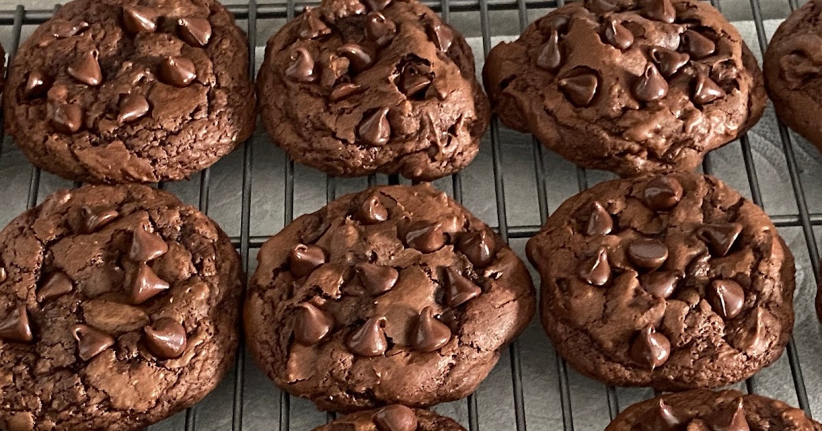 The Pastry Chef's Baking Soft Batch Double Chocolate Fudge Cookies