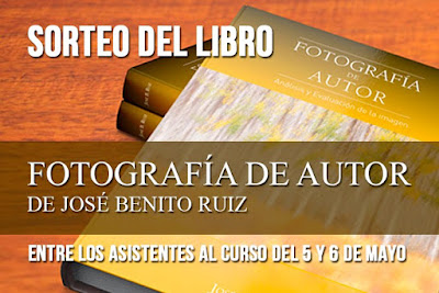 Sorteo del libro 'Fotografía de autor' de José Benito Ruiz
