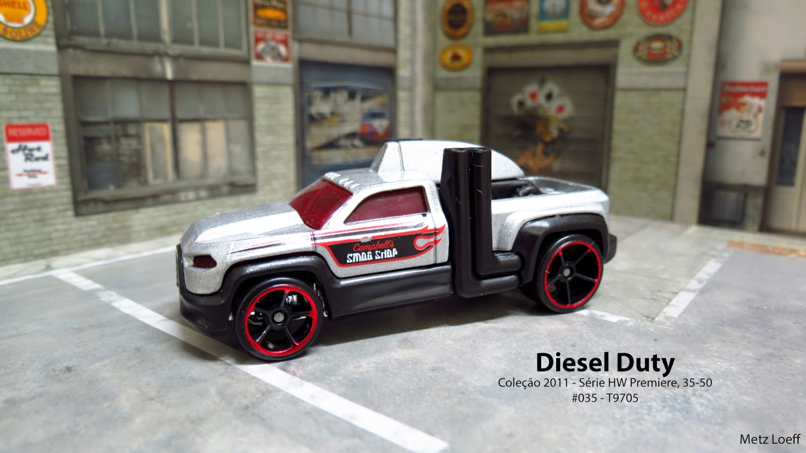hot wheels diesel truck