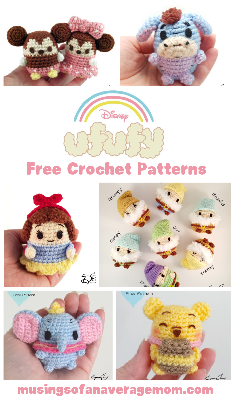 Disney Crochet: Amigurumi Disney Characters - Cute Pattern For