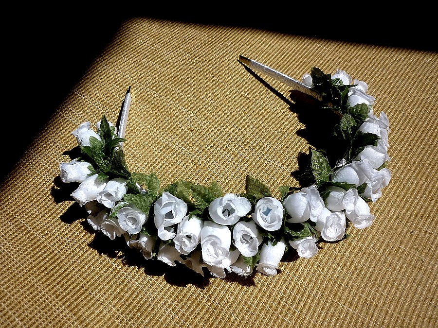 Sophistique Tiara de flor