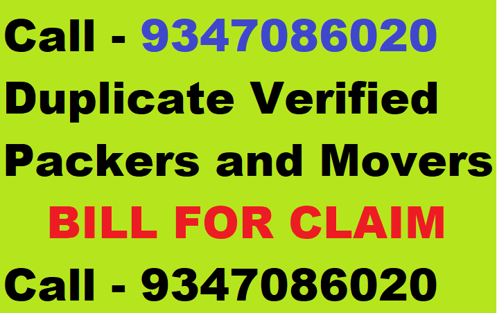 movers and packers bill