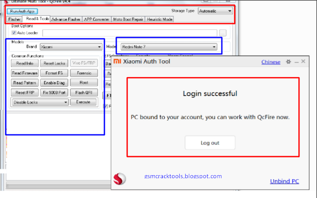 UMTv2 / UMT Pro QcFire v4.5 Qualcomm Tool