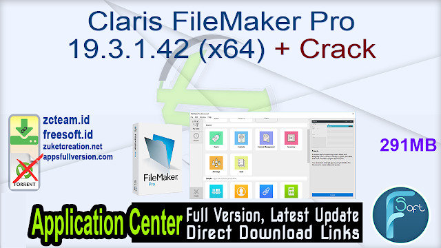 Claris FileMaker Pro 19.3.1.42 (x64) + Crack_ ZcTeam.id