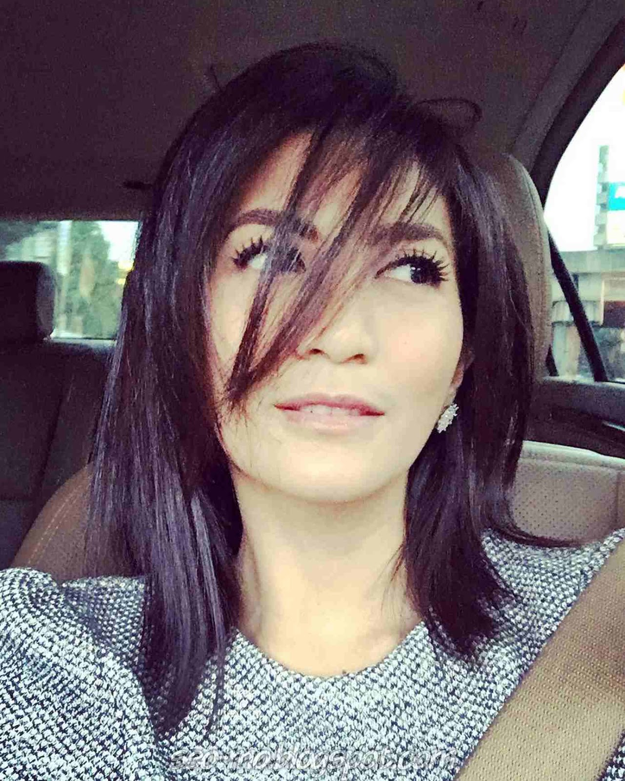 Selfie didalam mobil