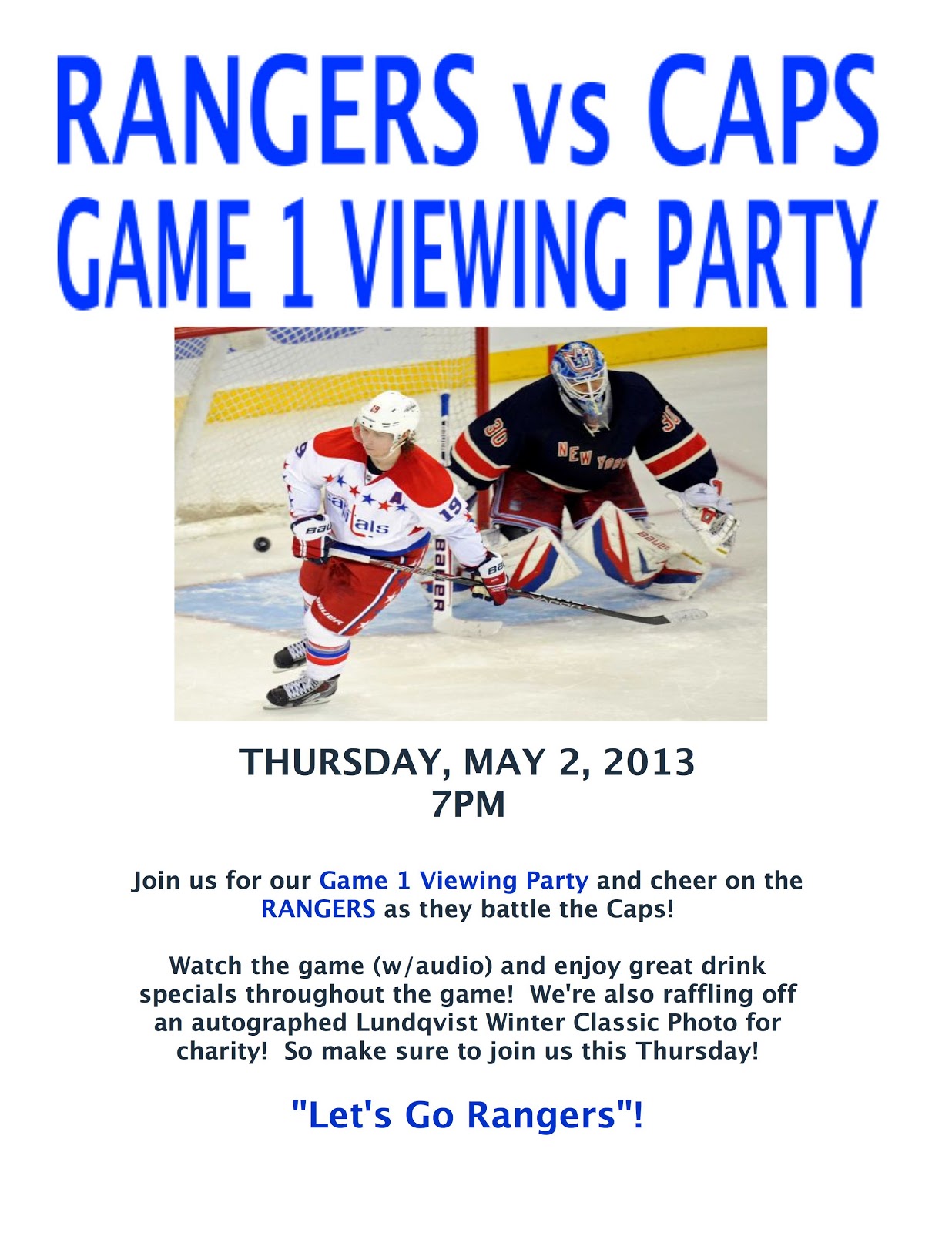 The Diary of Third and Long IT'S AWWWWWN FOR THE NYRANGERS & THE HABS!