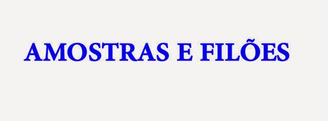 amostras e filões