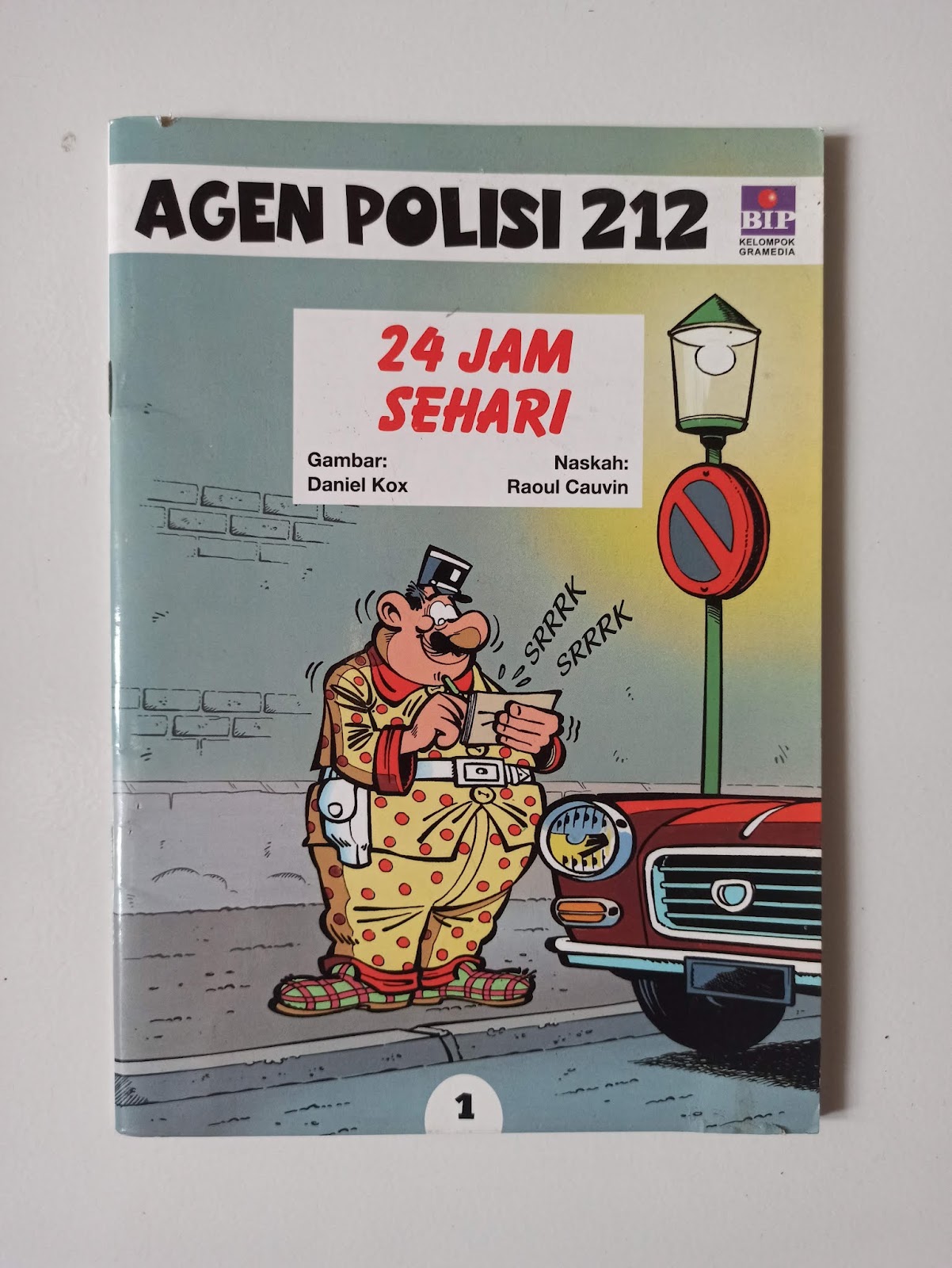 Komik Agen Polisi 212 by Raoul Cauvin