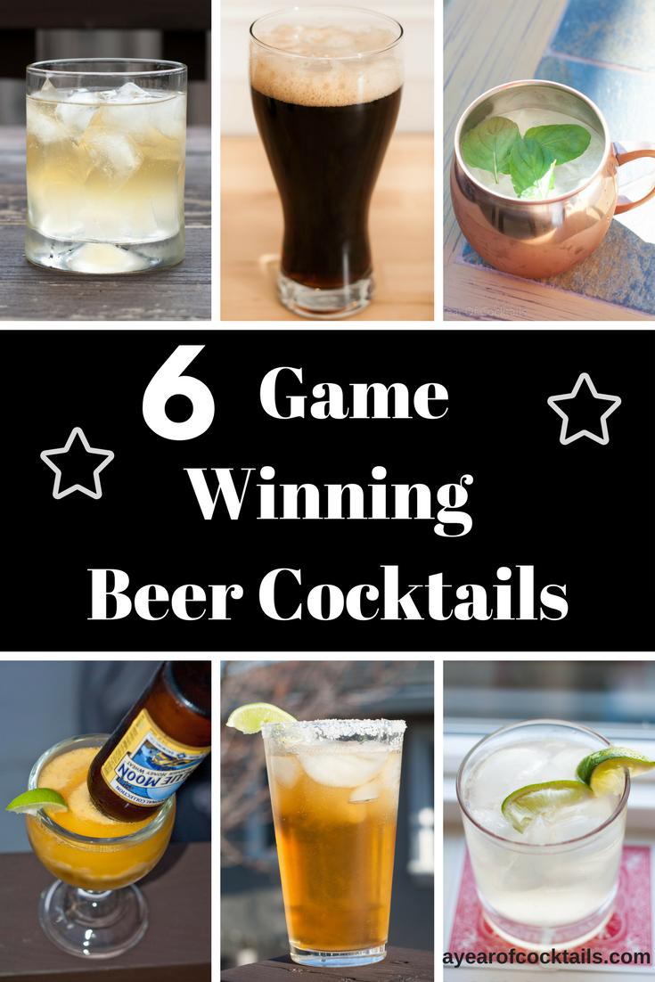 6 Game Winning Super Bowl Beer Cocktails A Year of Cocktails