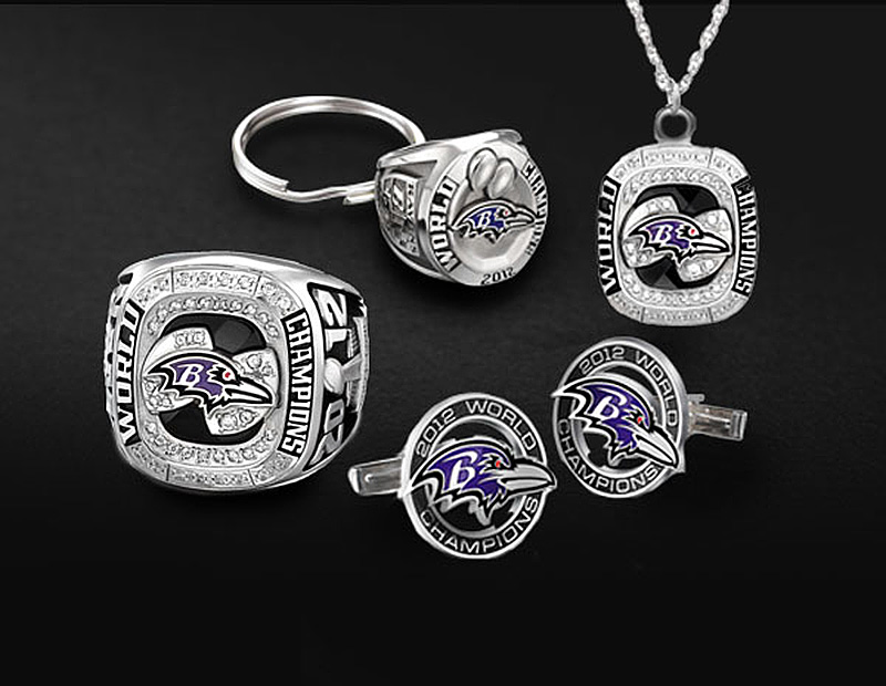 Baltimore Ravens jewelry collection