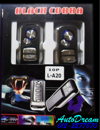 AutoDream Auto Accessories Store: Black Cobra 1way Alarm System