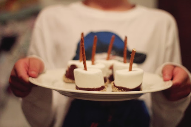 sassafras: s'mores on a stick :: baking with kids