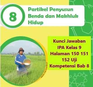 Kunci Jawaban Ipa Kelas 9 Halaman 150 151 152 Uji Kompetensi Bab 8 Partikel Penyusun Benda Dan Makhluk Hidup Wali Kelas Sd