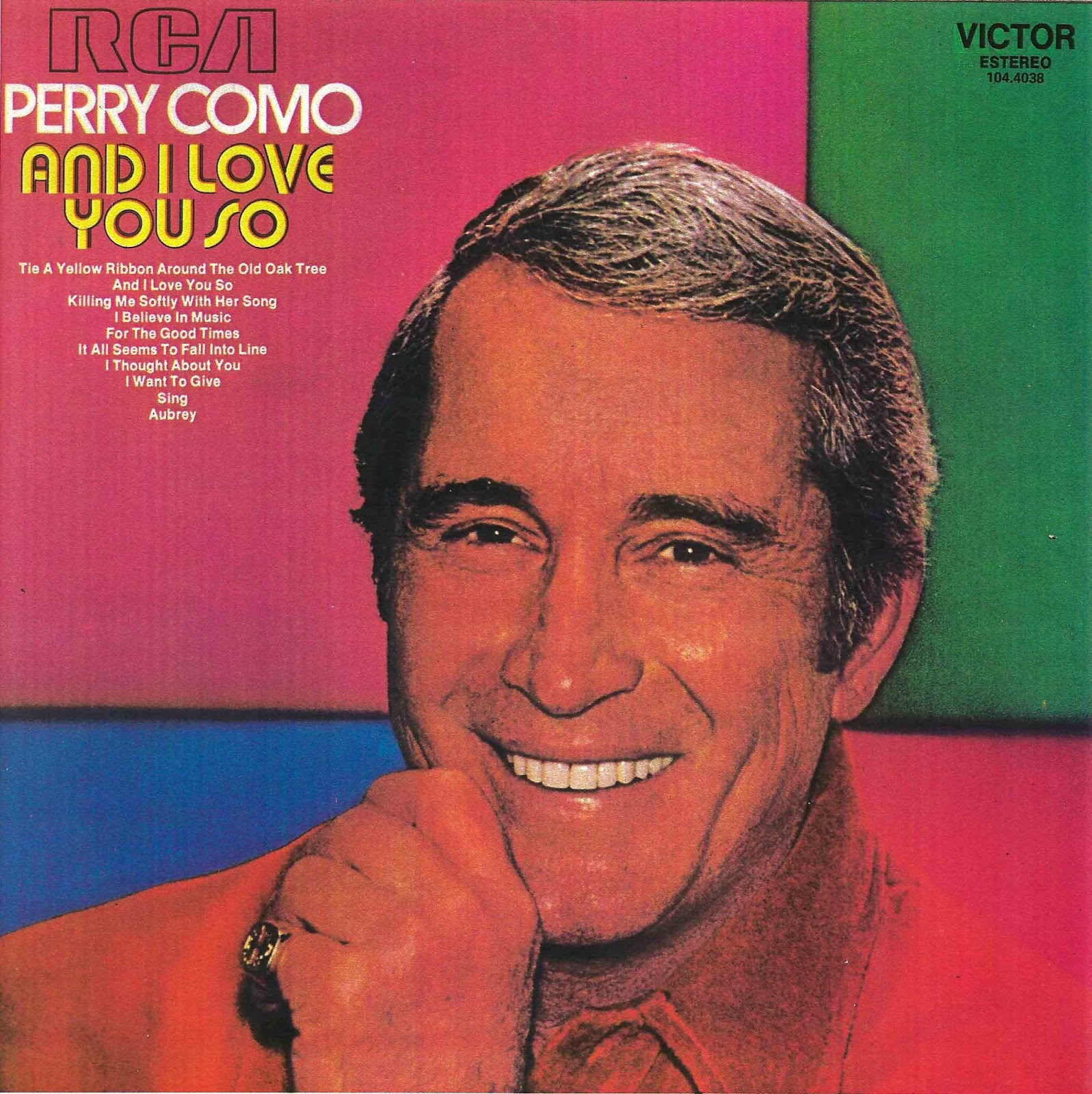 LA PLAYA MUSIC - OLDIES: PERRY COMO - AND I LOVE YOU SO - 1973