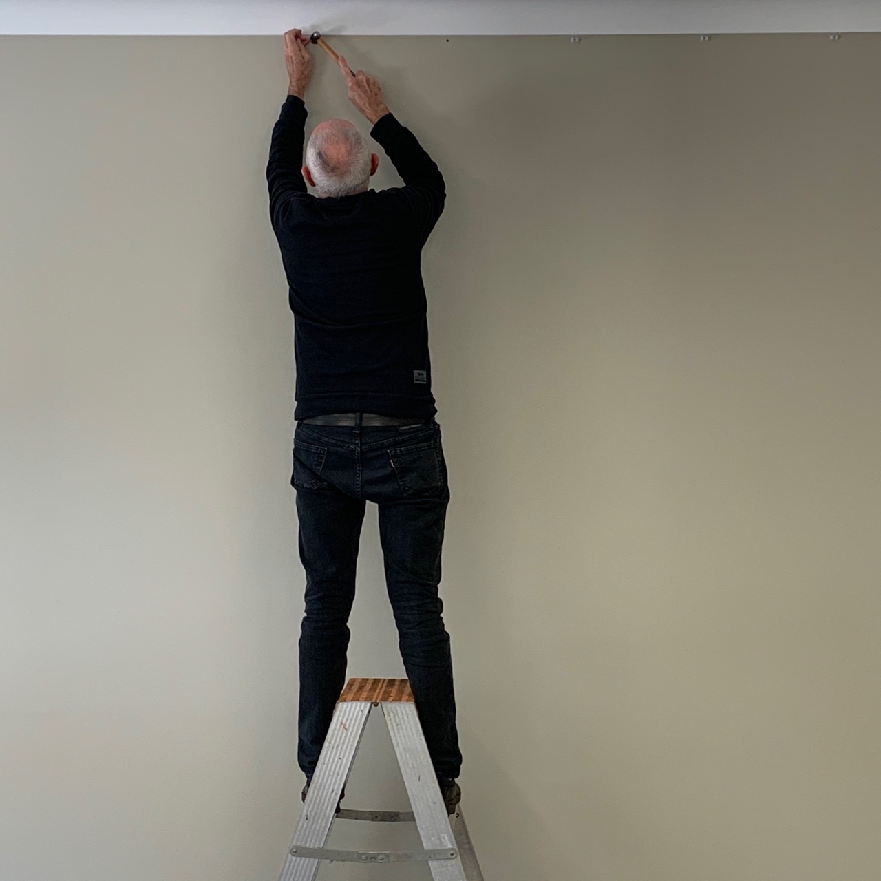 Paper Ponderings Hanging, finishing and playing