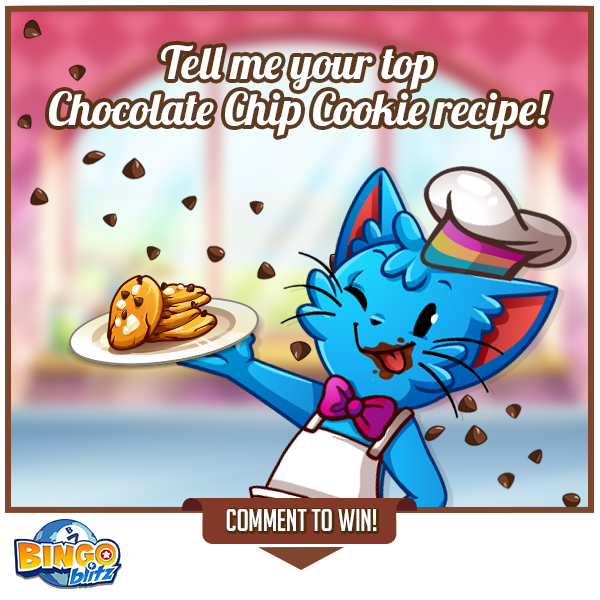 Bingo Blitz Favorite Chocolate chip Cookie! Games Media