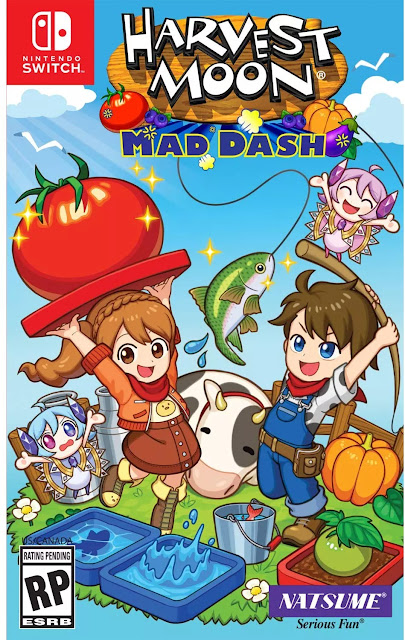 الكشف عن غلاف لعبة Harvest Moon Mad Dash النهائي و تحديد تاريخ إطلاقها 