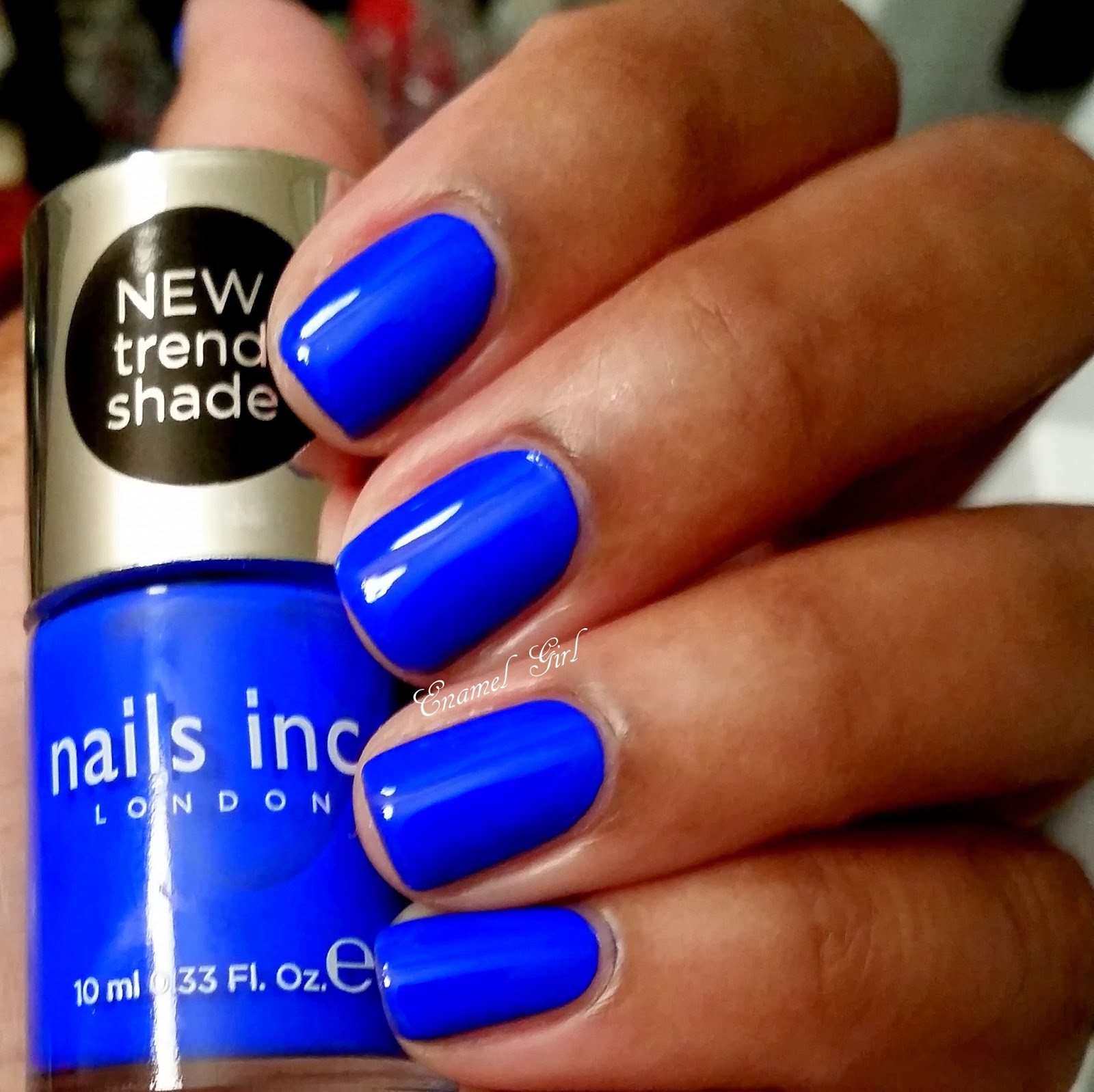 Enamel Girl Nail of the Day Baker Street