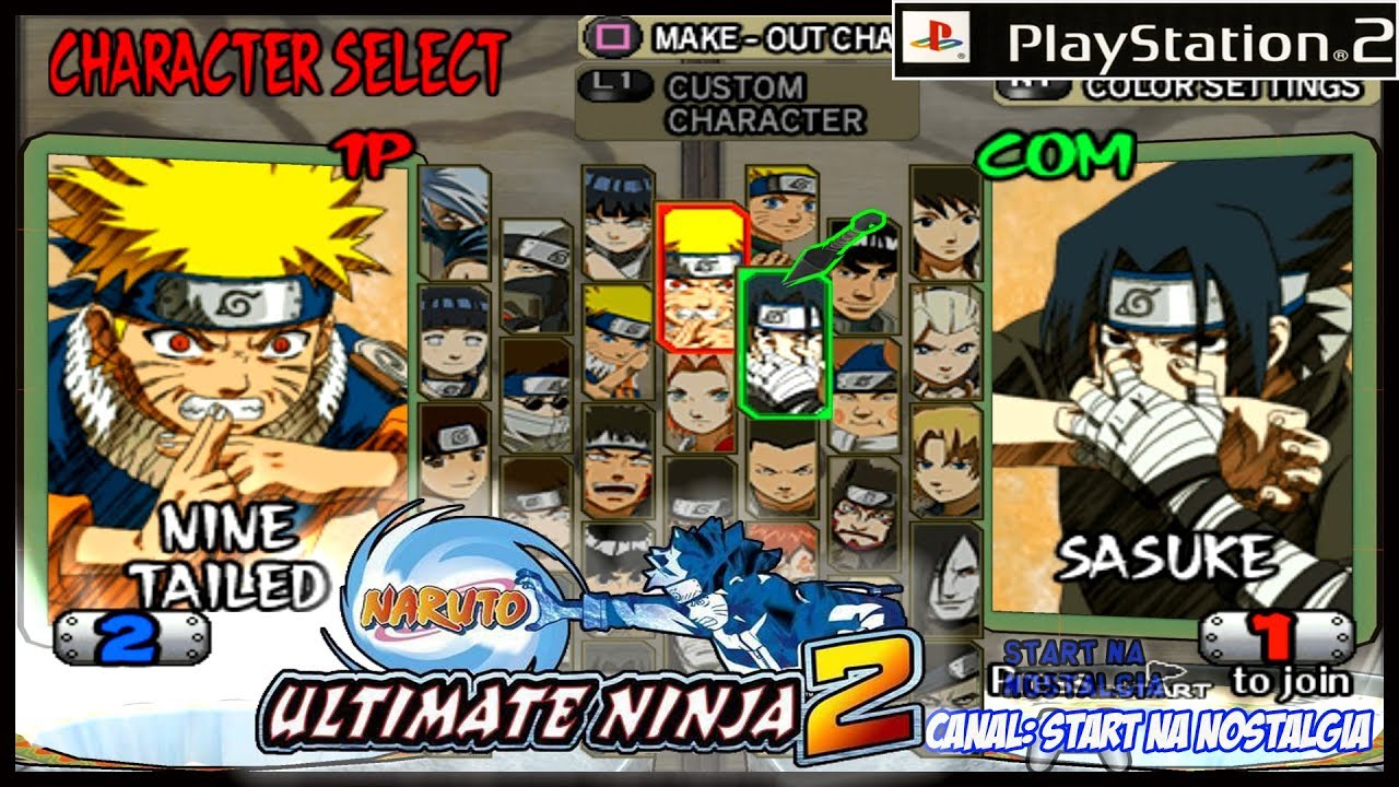 Naruto Ultimate Ninja 2 (Mult.5) PS2 Android Game Blog