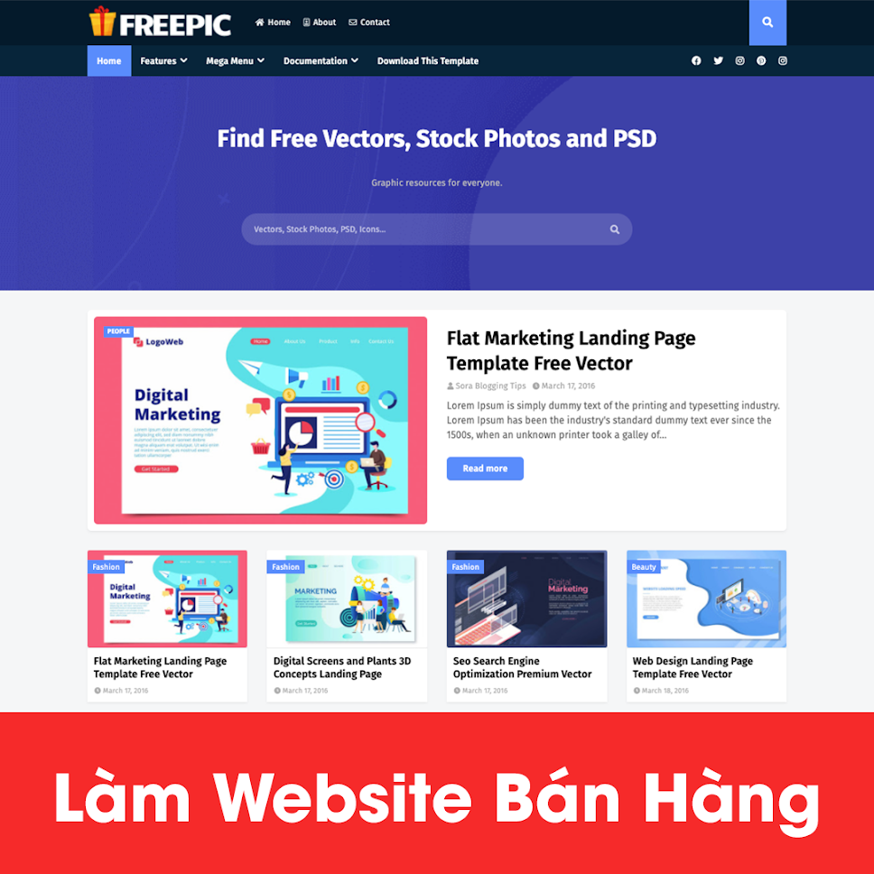 [A121] Thiết kế website bán vật liệu xây dựng uy tín chất lượng nhất