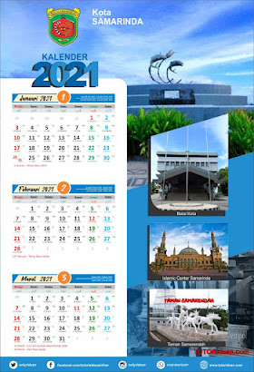 Desain Kalender Dinding 2021 Free CDR