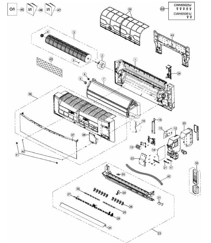 Panasonic Air Conditioning System Service Manual and Repair Guide