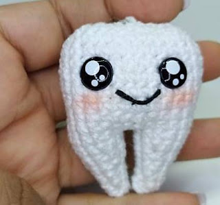 PATRON GRATIS DIENTE AMIGURUMI 44131