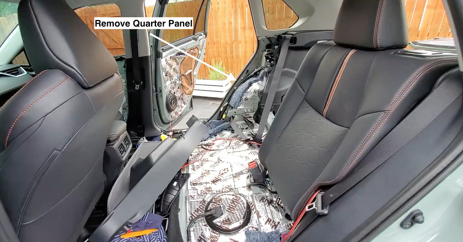 Spare Tire Subwoofer Install Toyota Rav4 Guides, How To and More