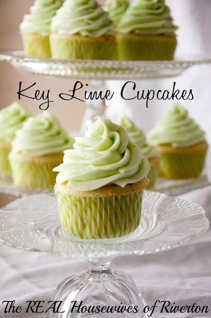 Key Lime Cupcakes from The Housewives of Riverton